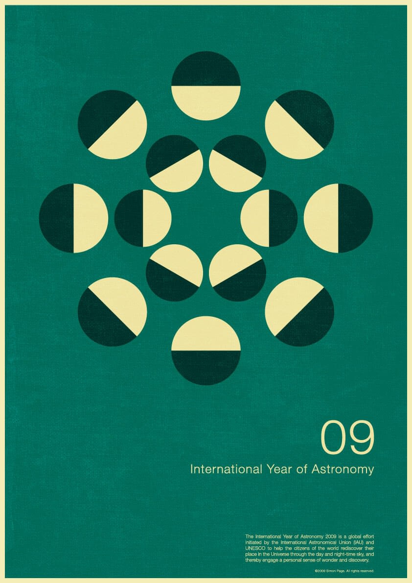 Year of Astonomy 09 Print by Simon Page